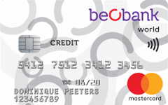 Beobank carte de crédit Mastercard