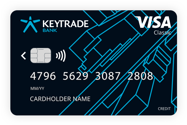 Keytrade carte Visa Classique